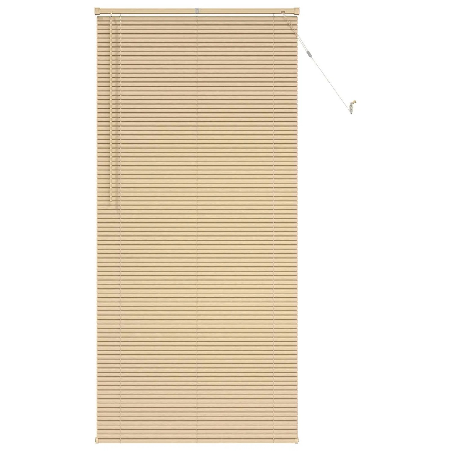 vidaXL Venetianer Jalousie Hellbraun mit Muster 213 x 80 cm PVC 42003775 günstig online kaufen