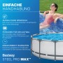 Bestway Framepool Steel Pro Max Lichtgrau Ø 427 x 107 cm_4