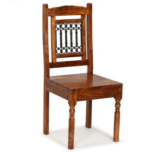 vidaXL Esszimmerstühle 4 Stk Massivholz Klassisch 275271