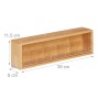 Relaxdays Teebox Bambus Natur zum Aufhängen 11,5 cm x 39 cm x 8 cm 0,8 kg_4