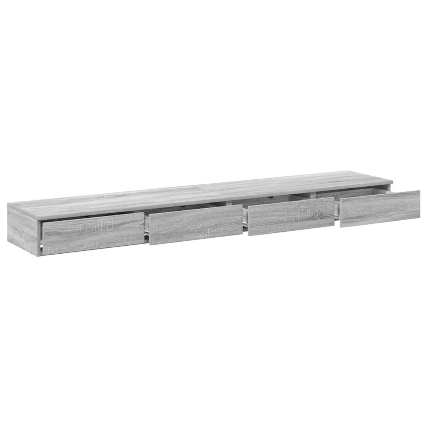 vidaXL Bettschubladen Grau Sonoma 180 x 36,5 x 16,5 cm Holzwerkstoff 866984_5