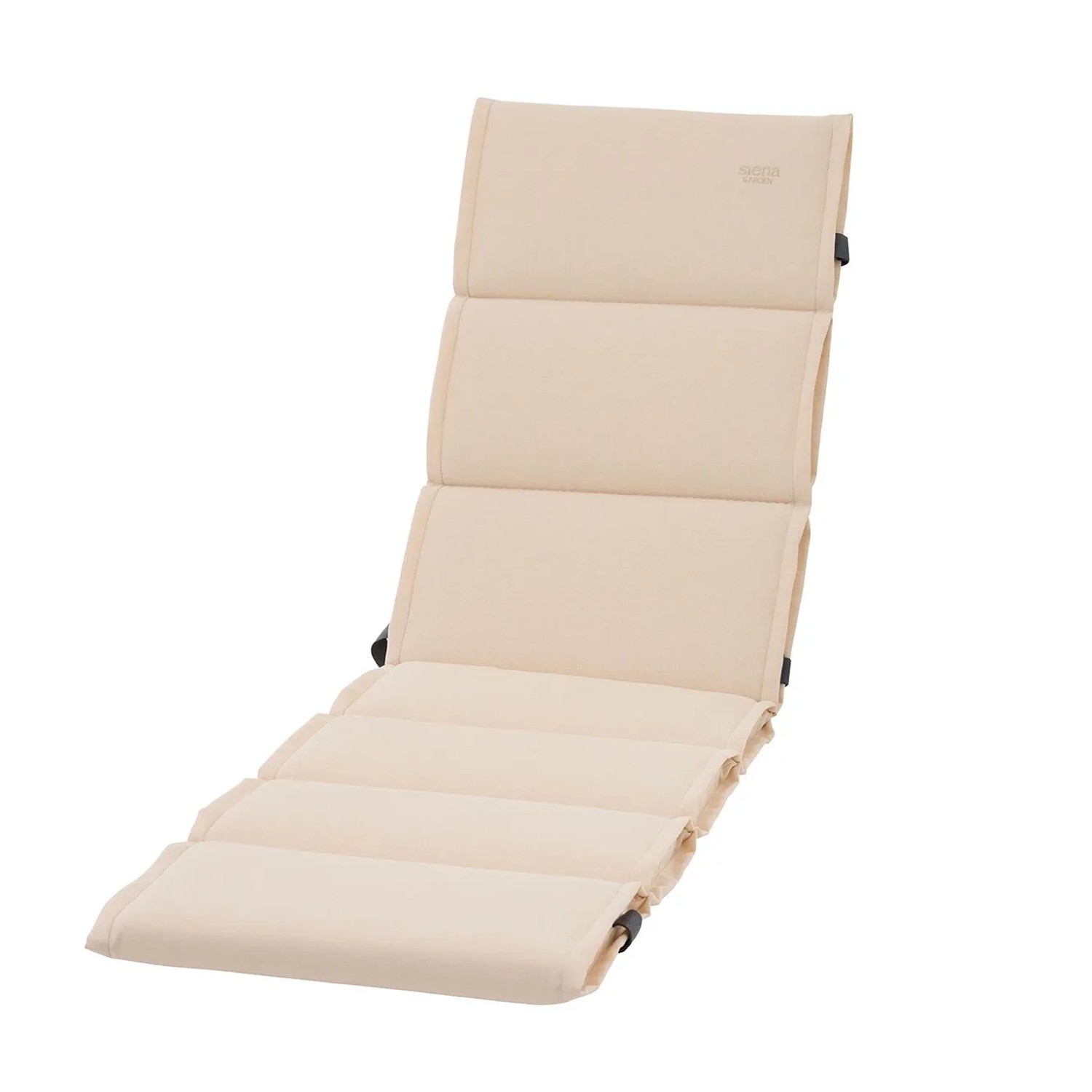 Siena Garden Relaxauflage Stella 160 cm x 48 cm x 6 cm Ecru