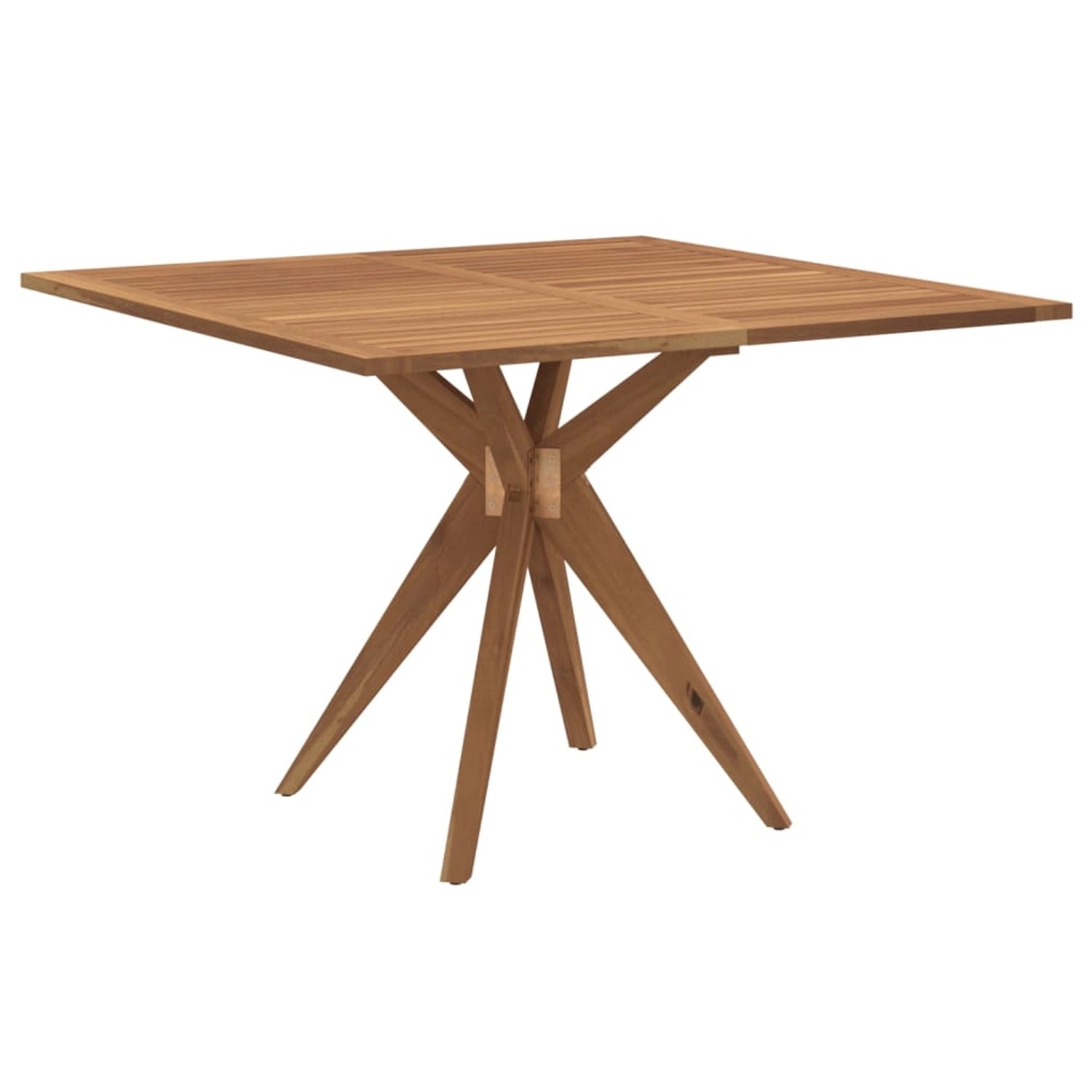vidaXL Gartentisch Quadratisch 110x110x75 cm Massivholz Akazie 367837 günstig online kaufen