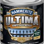 Dose Hammerite Metallschutz-Lack Ultima Matt, Moosgrün RAL6005. Rostschutz, Grundierung und Lack in einem.