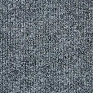 Hellgraue Schatex Teppichfliese, selbstliegend, Nadelvlies für Büro und Gewerbe, 50x50 cm.