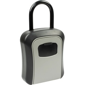 Burg-Wächter Key Safe 50 SB Schlüsseltresor zur Wandmontage, grau und schwarz.