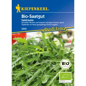 Bio-Salatrauke Ruca Samen von Kiepenkerl: würziges Grün für Beet und Topf.