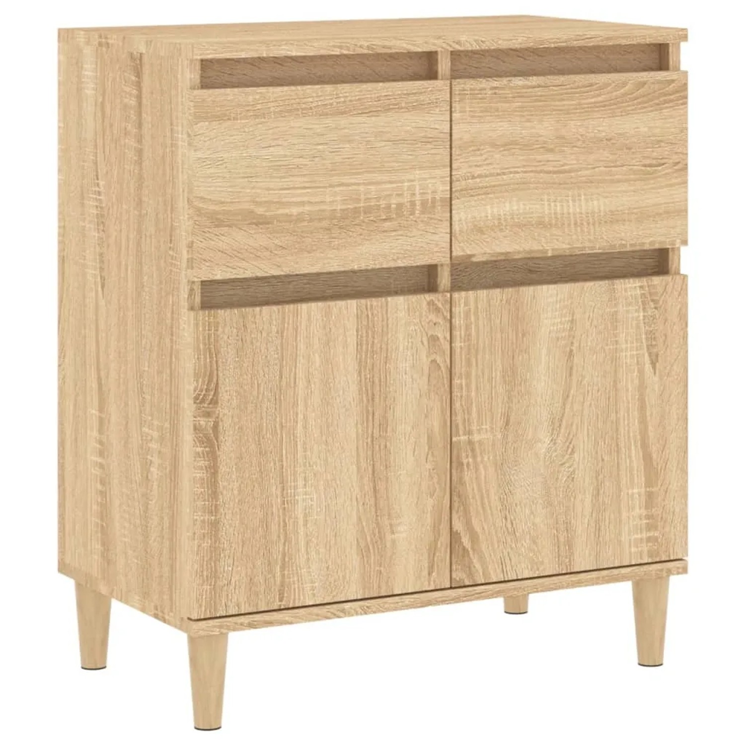vidaXL Sideboard Sonoma-Eiche 60x35x70 cm Holzwerkstoff 819679
