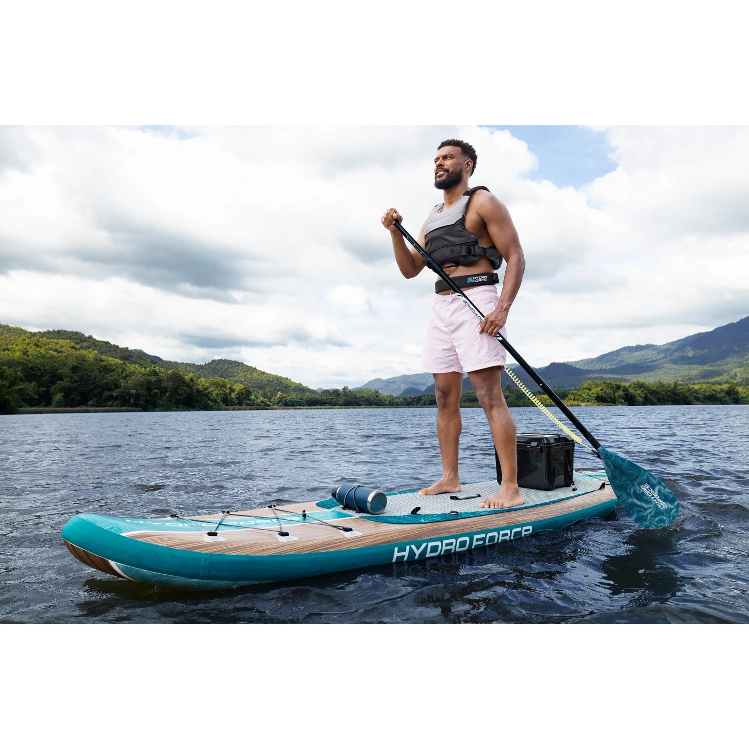 Bestway SUP Allround Board-Set Freesoul Elite Sitz 335 cm x 84 cm x 15 cm_8