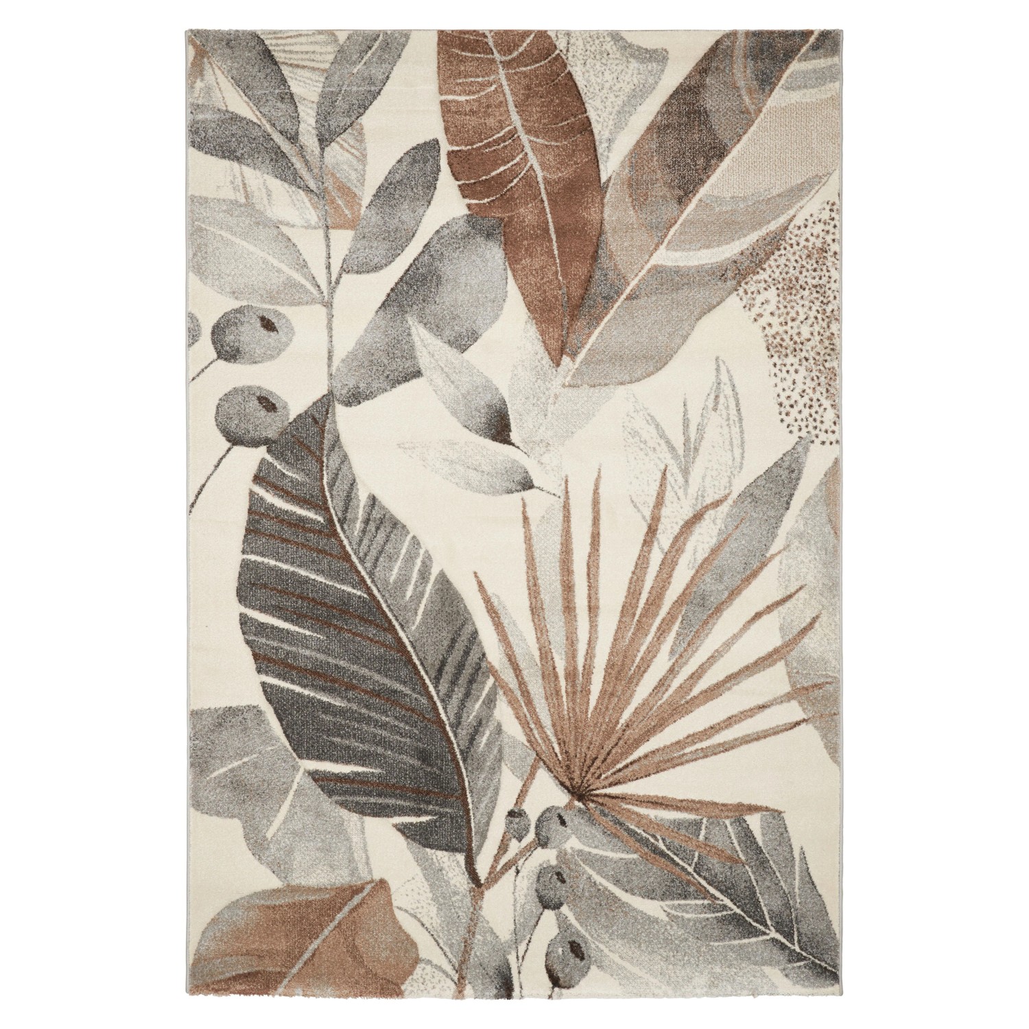 Mömax Webteppich Flora 3 Creme ca. 160x230cm
