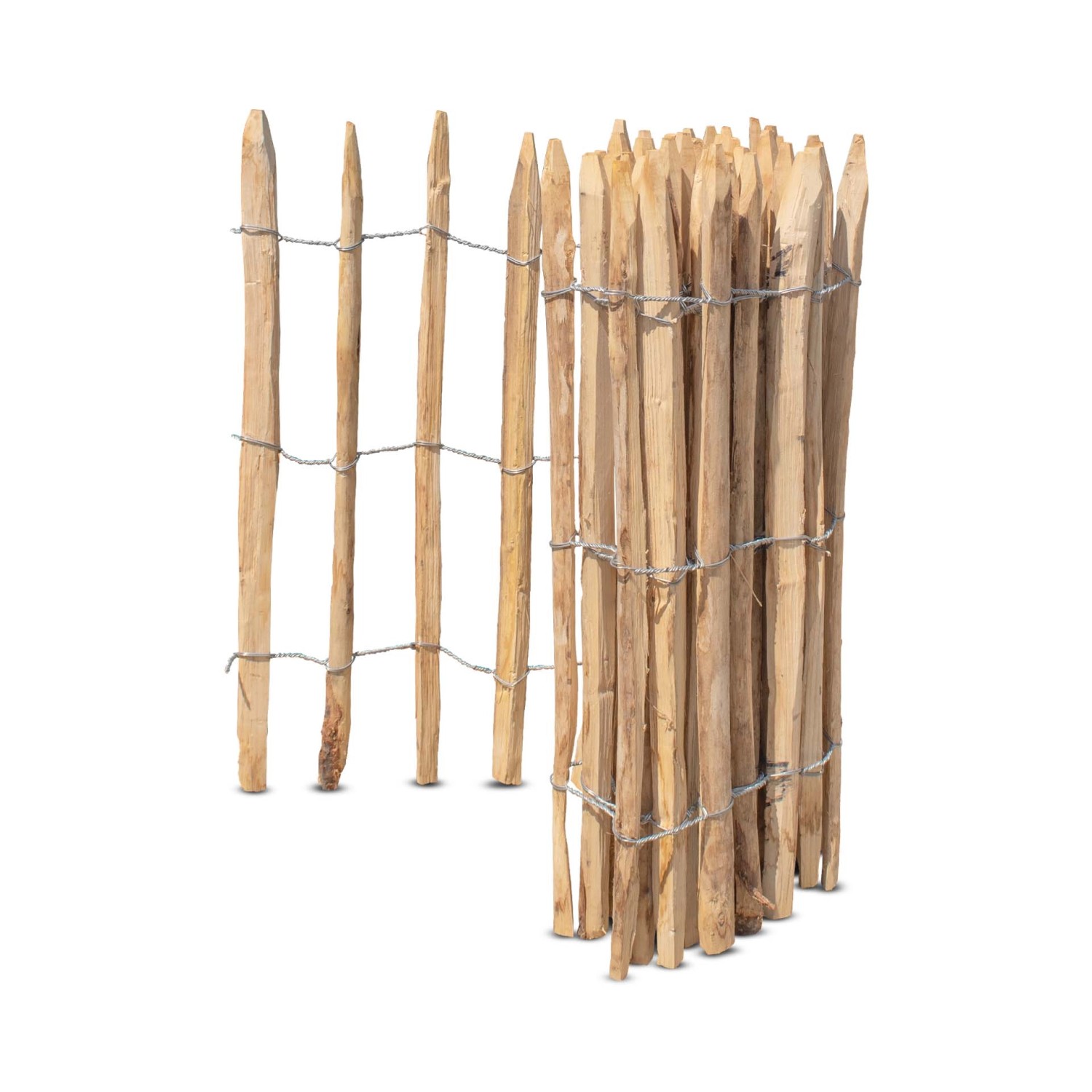 Stiltreu Französischer Premium Staketenzaun Kastanie 500 cm x 80 cm Lattena günstig online kaufen