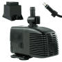 Schwarze Kerry Electronics Teichpumpe (1000 l/h) mit Trafo und Kabel für Teiche, Aquarien und Zimmerbrunnen.