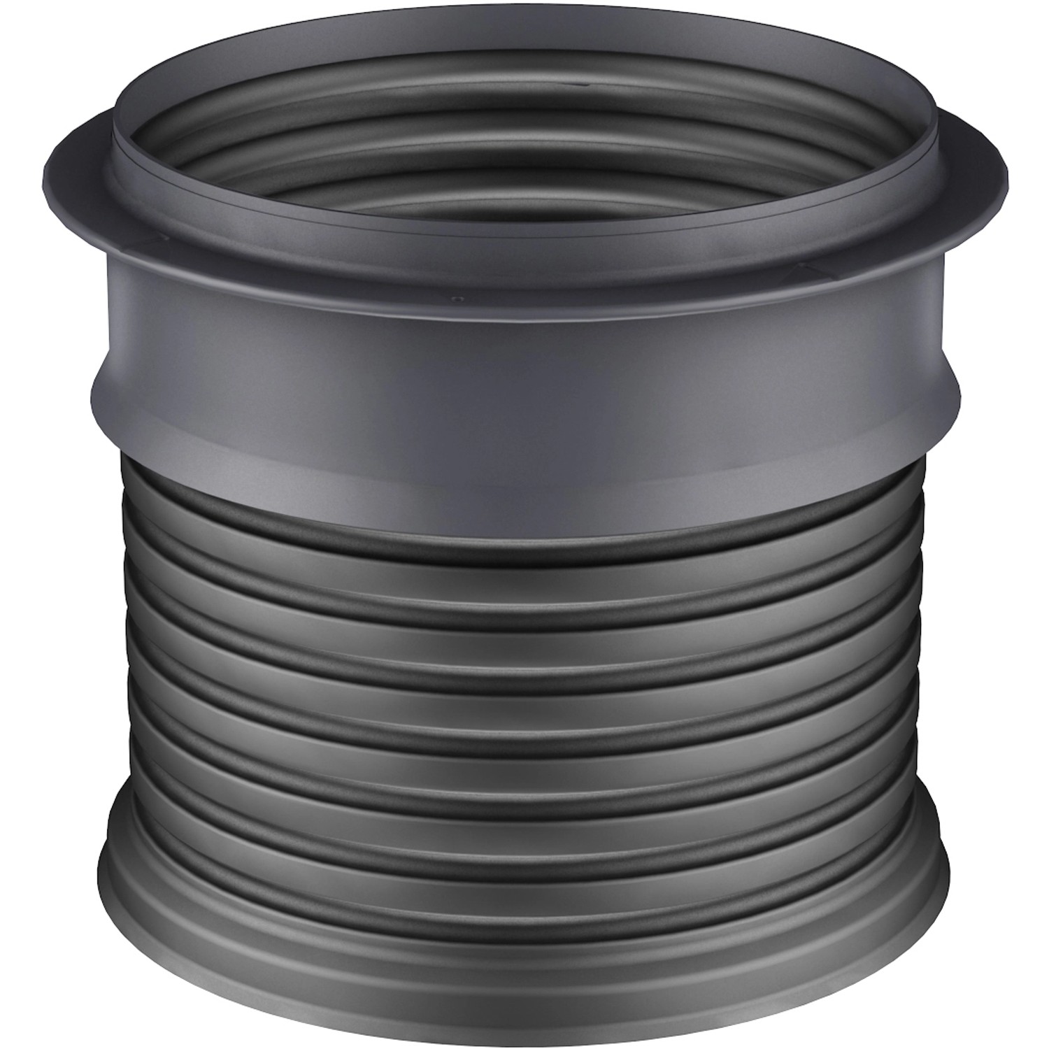 Teleskop-Domschacht für Garantia Columbus Abwasser-Sammelgrube, verstellbar und kürzbar.