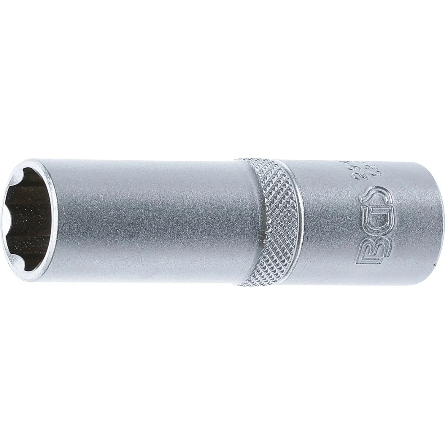 BGS Steckschlüssel Einsatz Super Lock Tief Antrieb Innenvierkant 12 5 Mm  1 2 Zoll  SW 15 Mm 2945