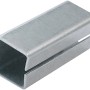 AnsaPro Verstärkungshülse, 8x8x20 mm, verzinkt, für Türbeschläge.