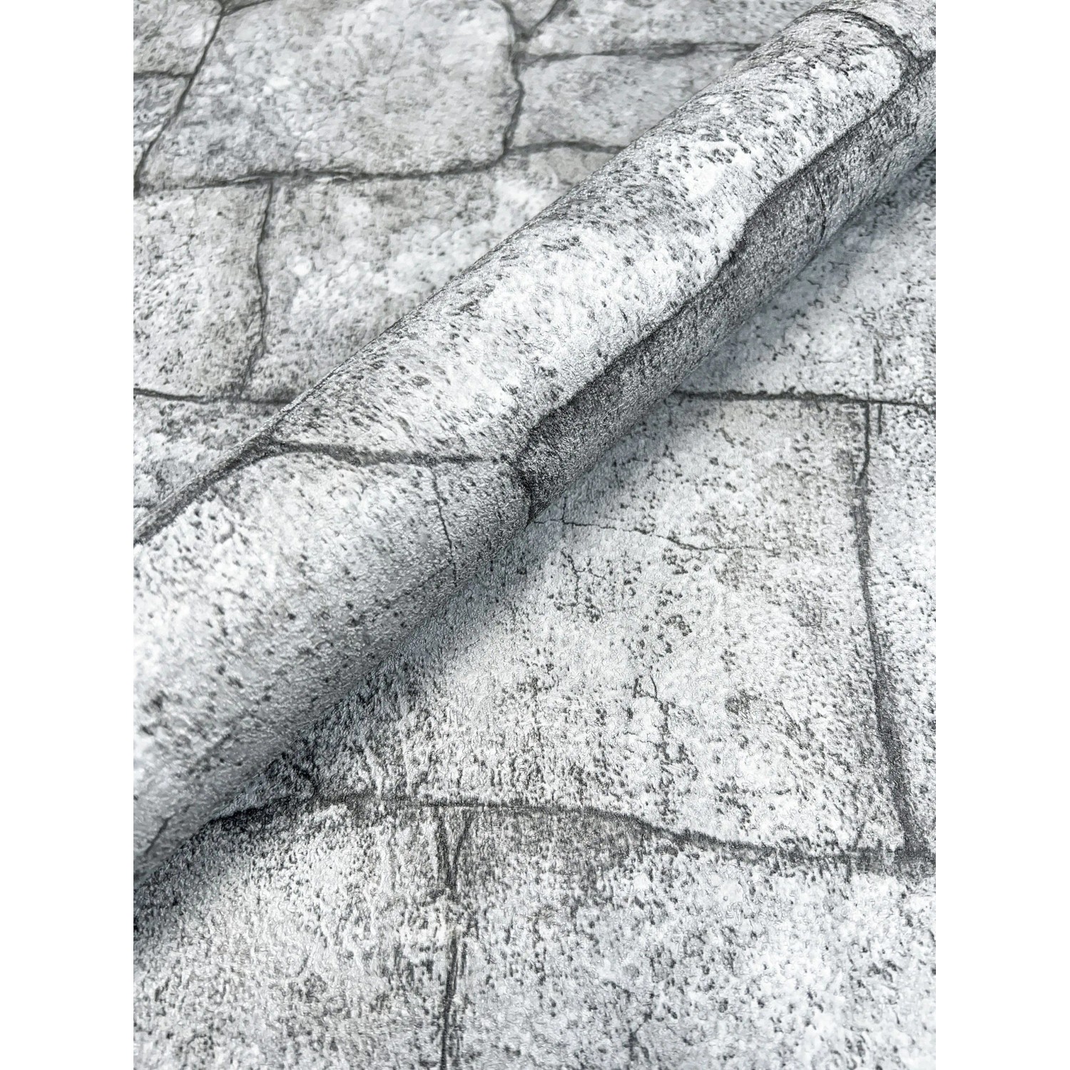 Newroom Vliestapete Muro Grau Stein Modern FSC® günstig online kaufen