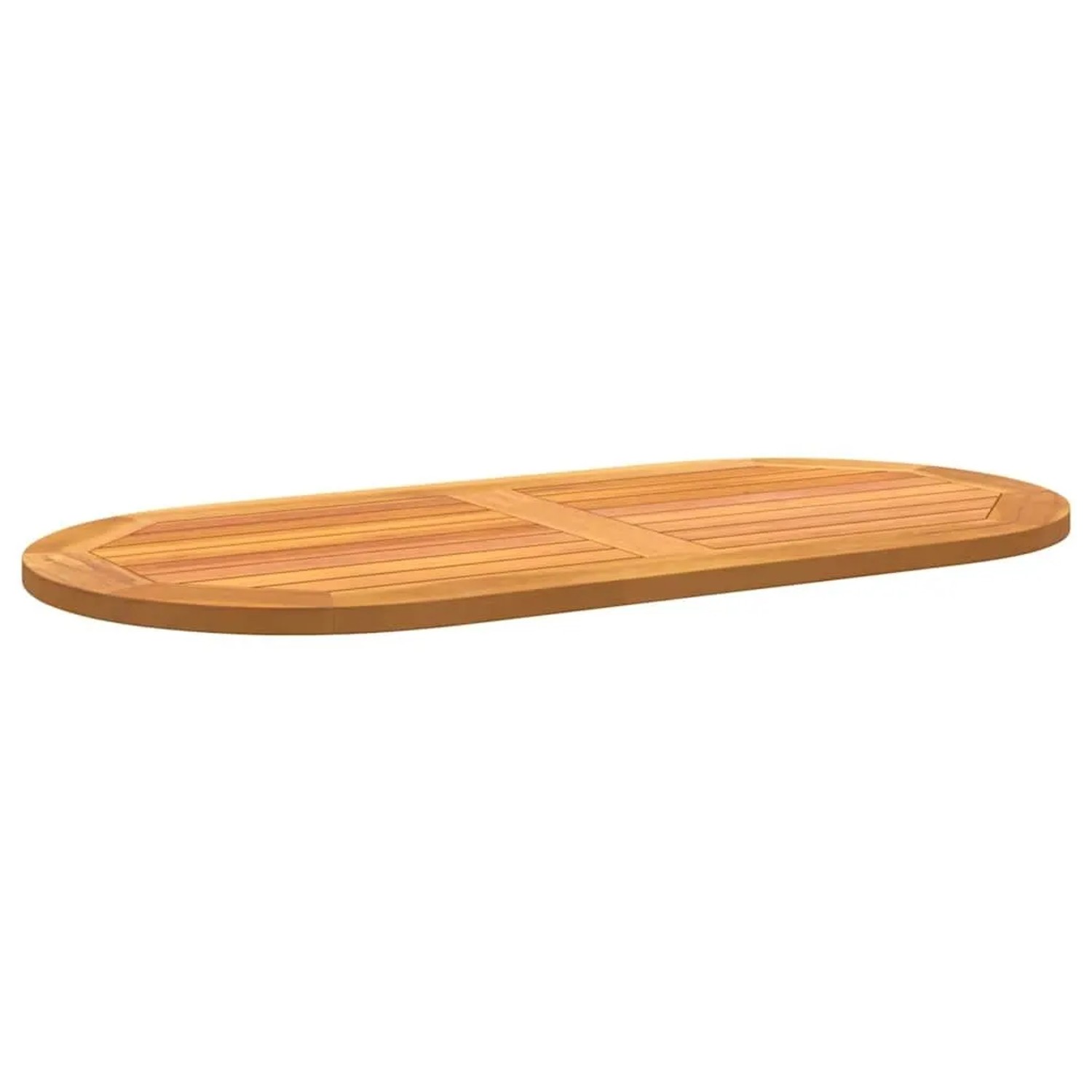 vidaXL Tischplatte Öl-Natur 100 x 50 x 2 cm Massivholz Akazie 4108100