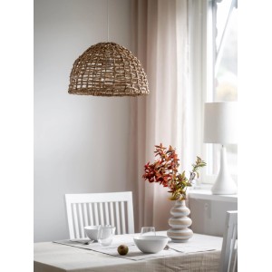 PR Home Cebu Pendelleuchte aus Naturmaterial, geflochten, skandinavisches Design.
