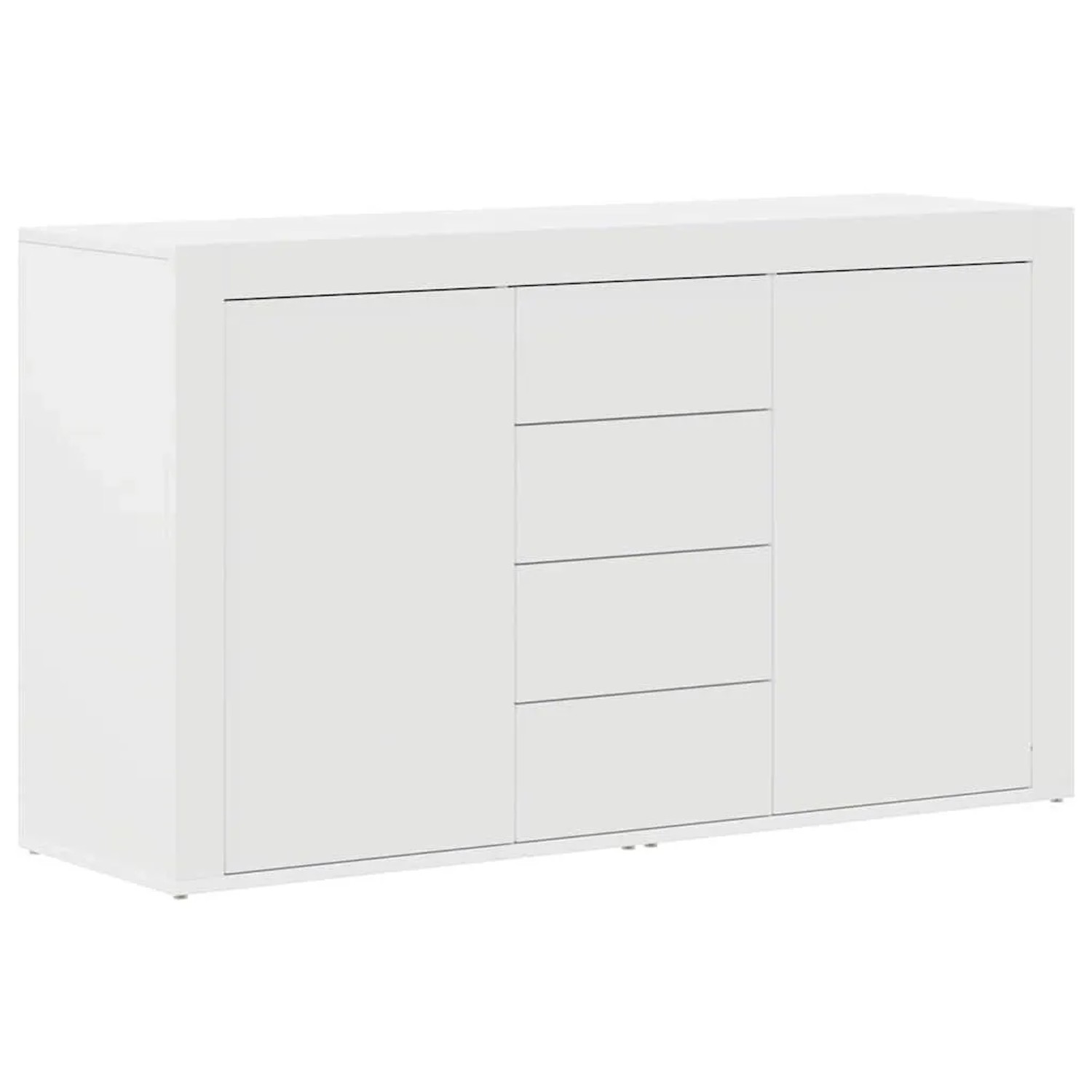 vidaXL Sideboard mit Schubladen Weiß 120 x 36 x 69 cm Holzwerkstoff 3333856 günstig online kaufen