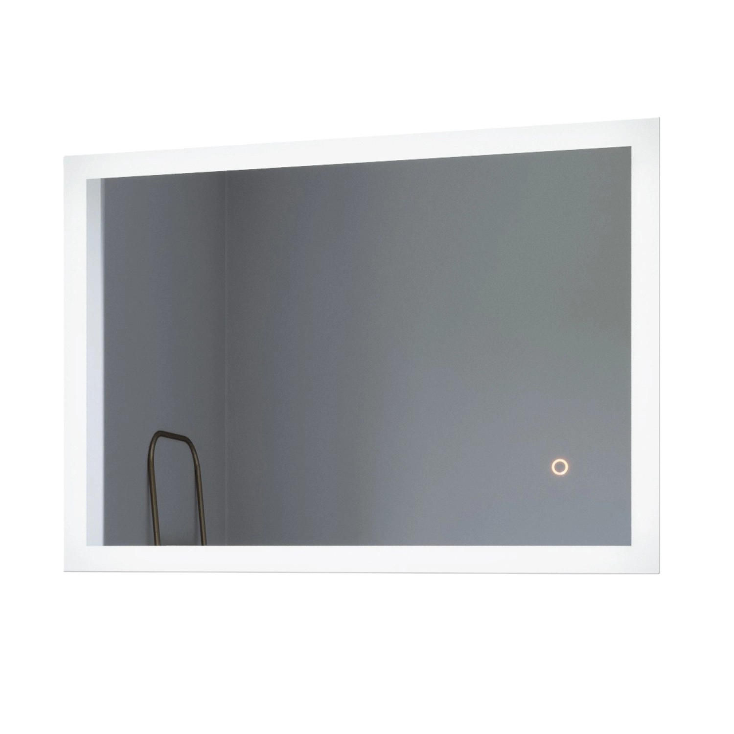 Aquabatos Badspiegel mit Beleuchtung 70 x 50 cm Badezimmerspiegel Dimmbar K günstig online kaufen