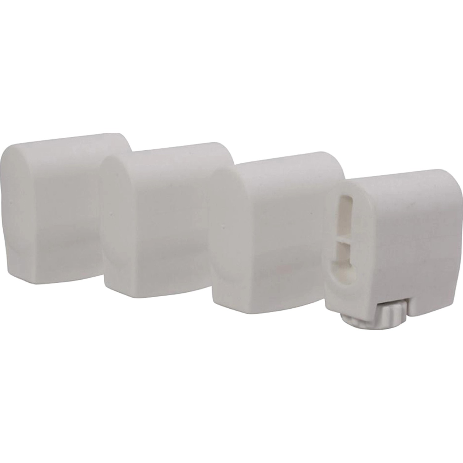 Thumbnail - Sieger Fußkappen-Set 4er Weiß 25 mm x 45 mm