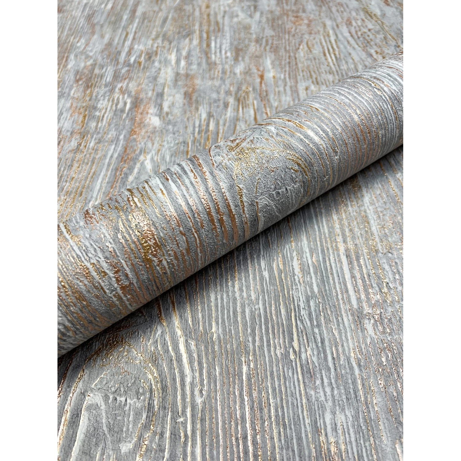 Newroom Vliestapete Wood Grau Holz Modern FSC® günstig online kaufen