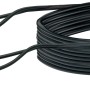 Schwaiger Audio Anschlusskabel, 5m, schwarz, mit Cinch-Steckern für Audio- und Videogeräte.