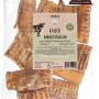 Primox Kauer Klassik Rinderstrossen, 250g, im transparenten Beutel. Hunde-Snack aus Rind.