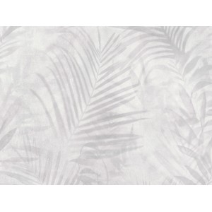 A.S. Création Vliestapete Neue Bude 2.0 mit Palmenmuster in Grau.