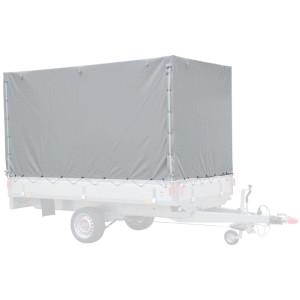 Stema Hochplanenset 150 cm grau für ST/SH-25-15 Autoanhänger