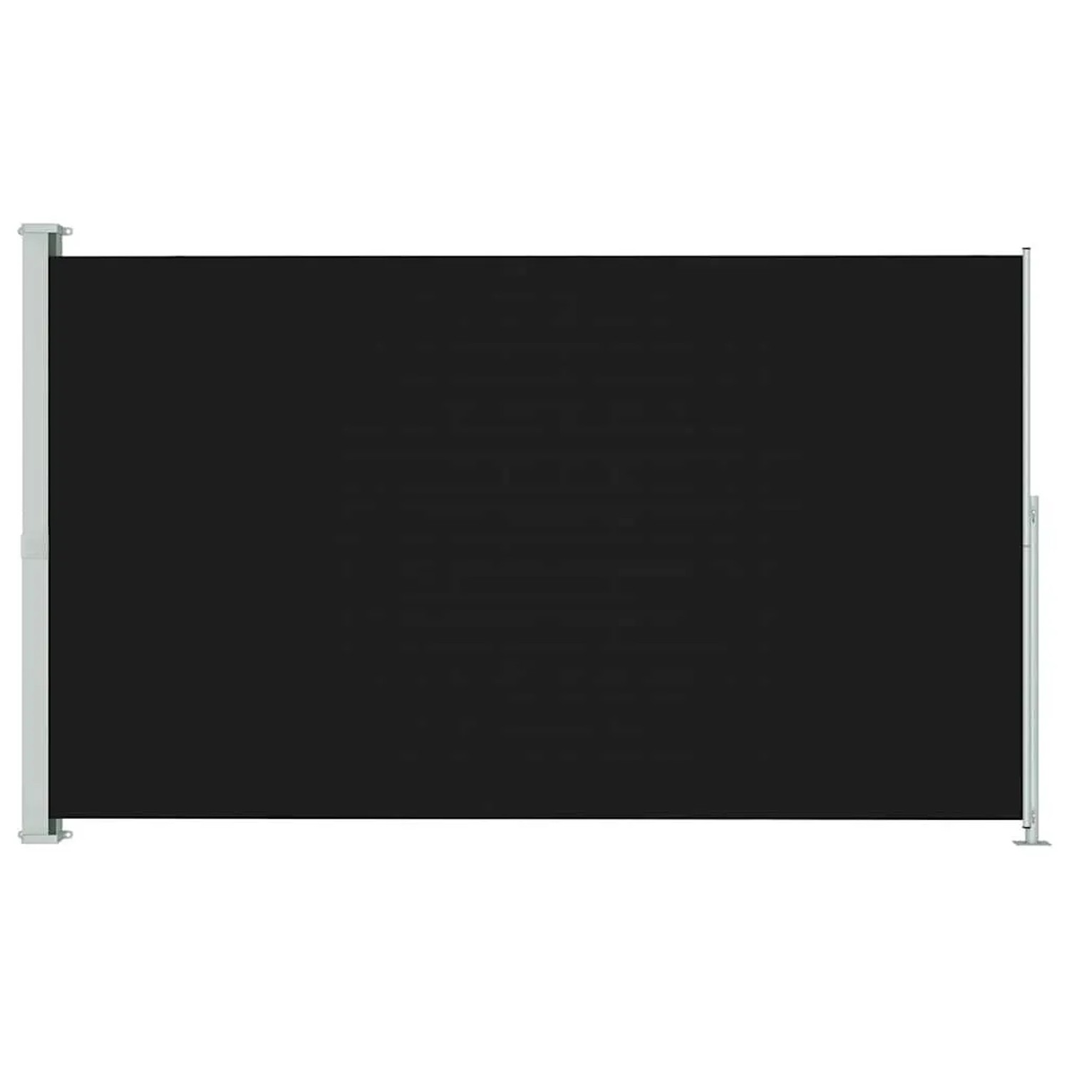 Furnicato Seitenmarkise Ausziehbar 200x300 Cm Schwarz