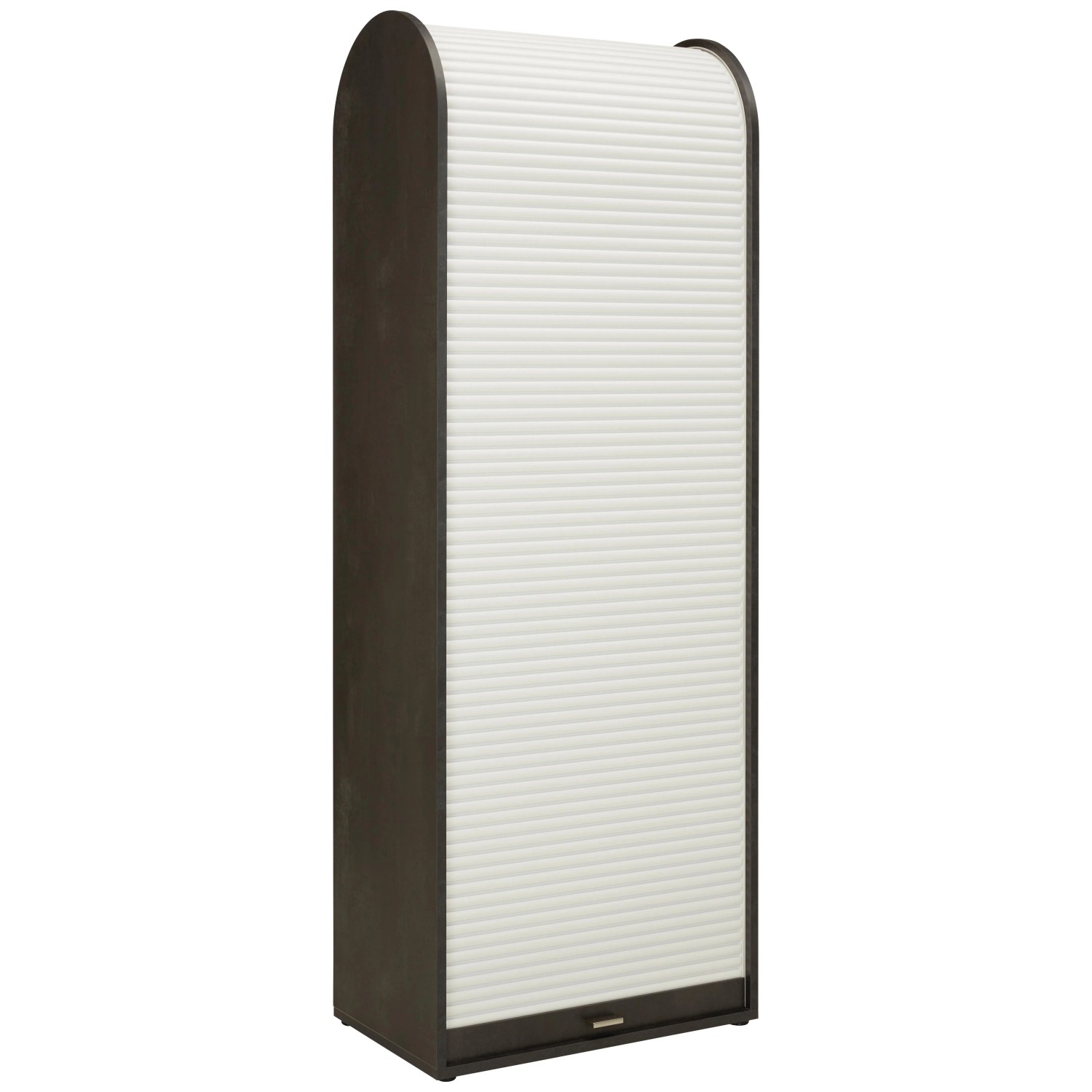 Mömax Rolloschrank Mister Office Schwarz/Weiß