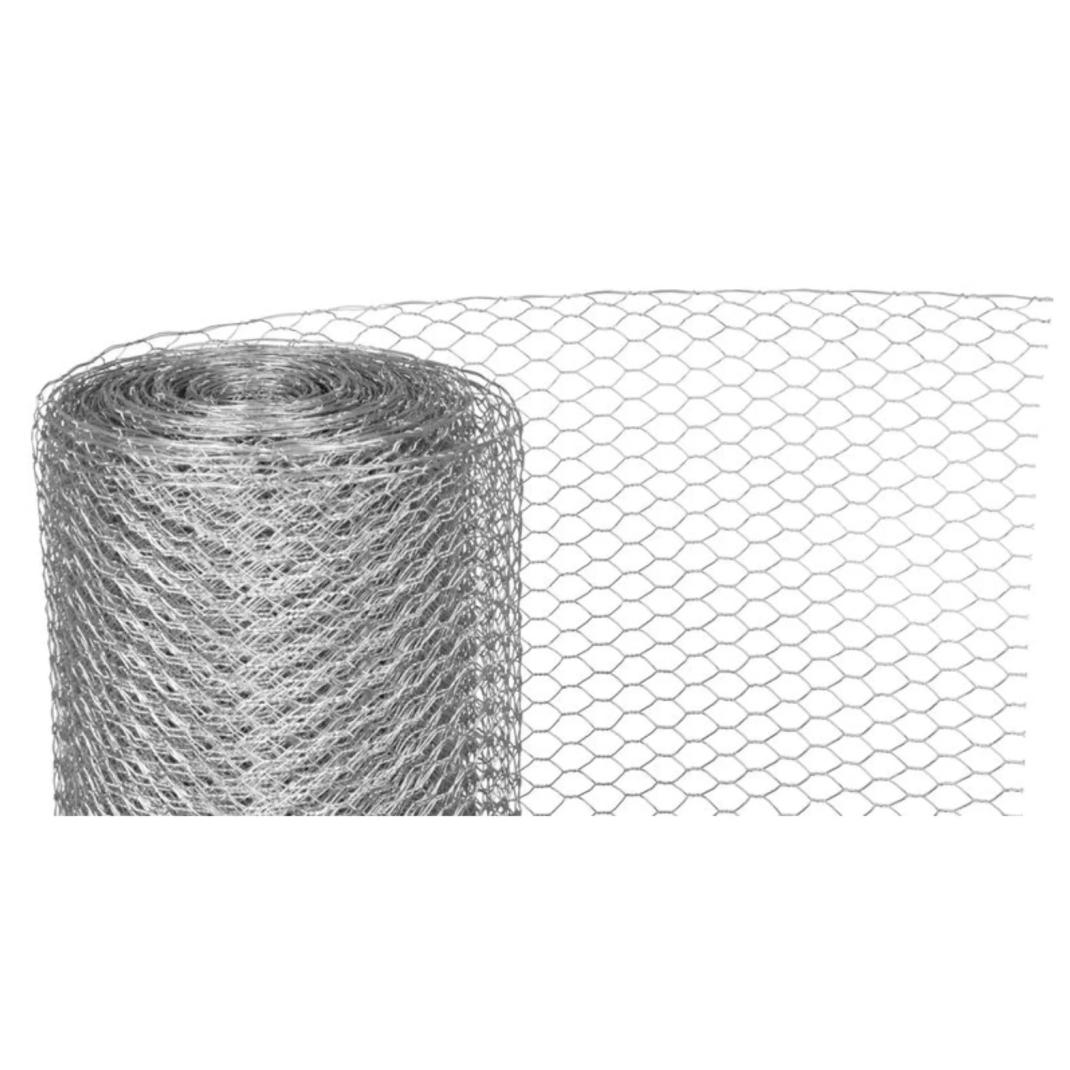 PROREGAL Maschendrahtzaun Sechseckgeflecht KEEPY HxL 0,5x5m Maschenweite 13mm Drahtstärke 0,7mm Verzinkt Hasendraht Kaninchendraht Hühnerdraht