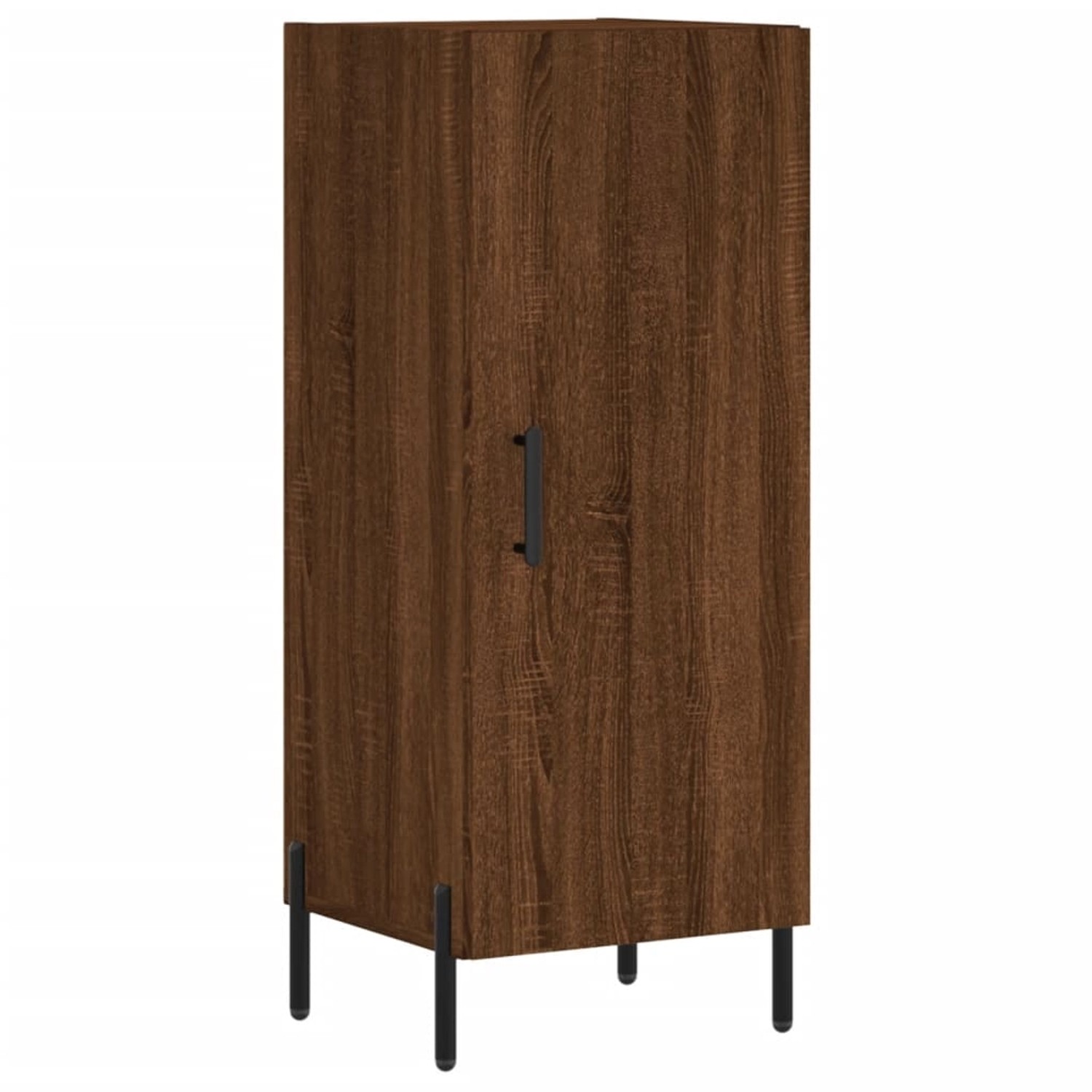 vidaXL Sideboard Braun Eichen-Optik 34,5x34x90 cm Holzwerkstoff 828555 günstig online kaufen