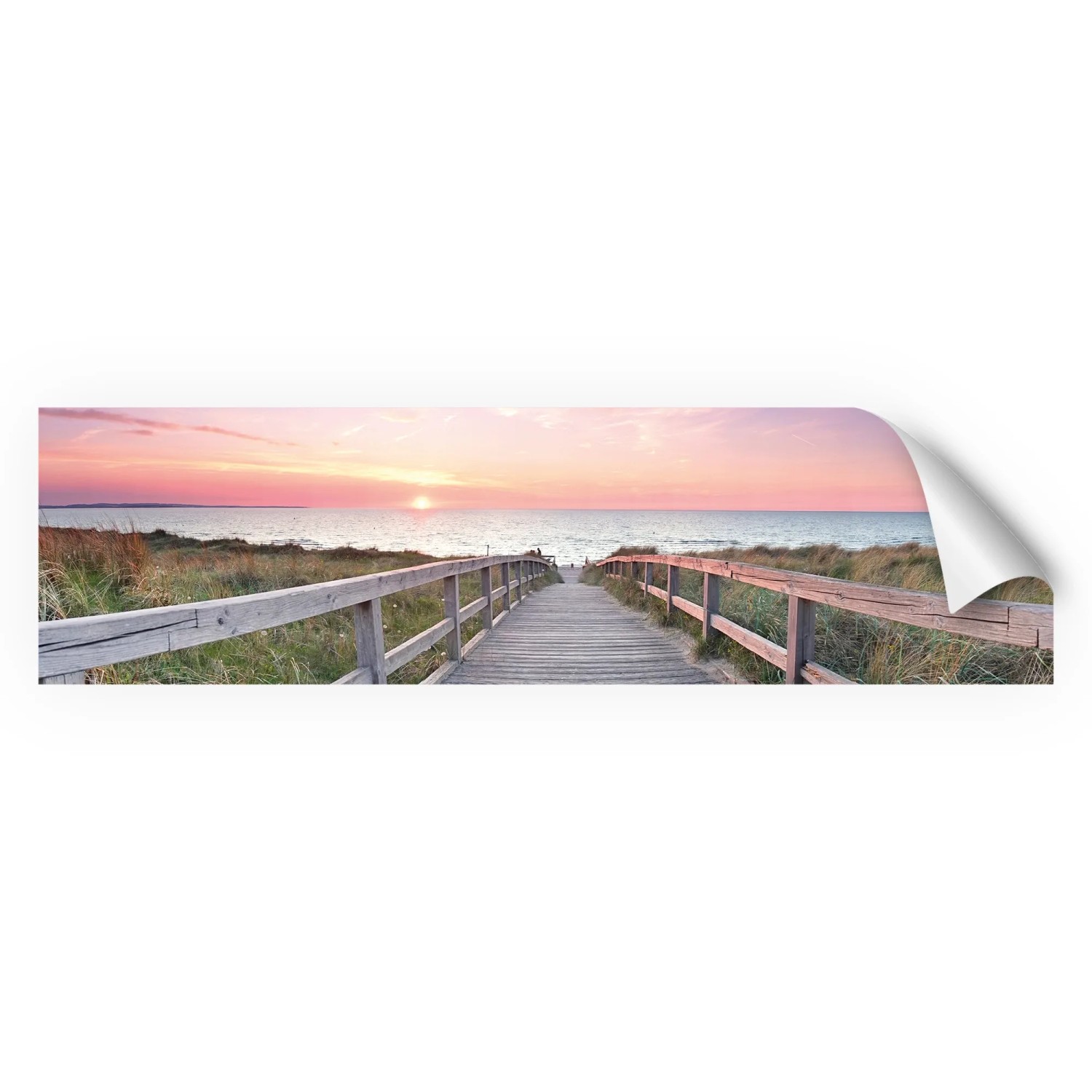 Myspotti Küchenrückwandfolie Ostseestrand Selbstklebend 220 cm x 60 cm
