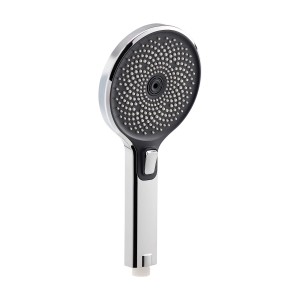 Schöner Wohnen Handbrause Biella, wassersparend, Chrom, mit 3 Strahlarten.