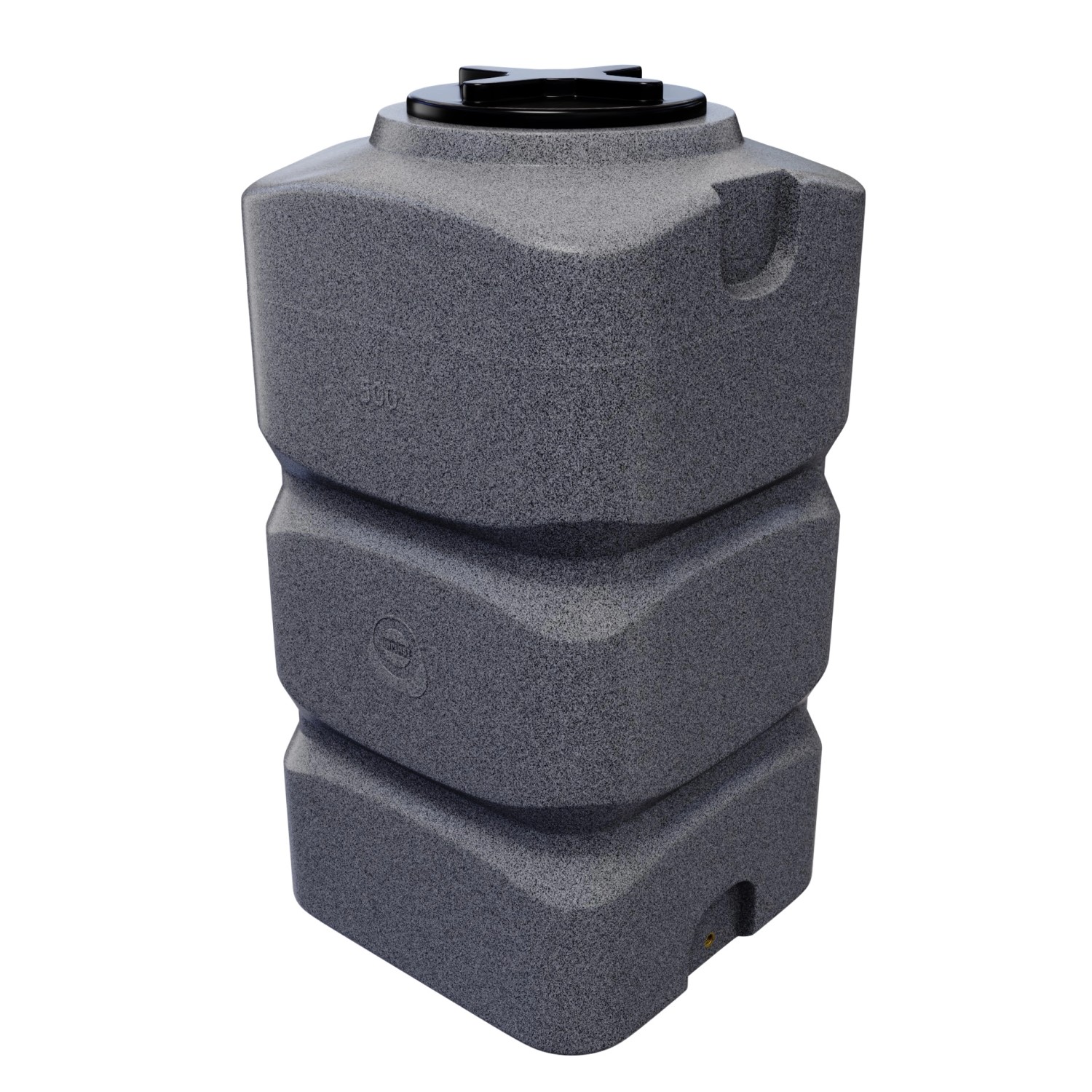 KMND 500L Quadratisch Trinkwasser Wassertank Marmoriert