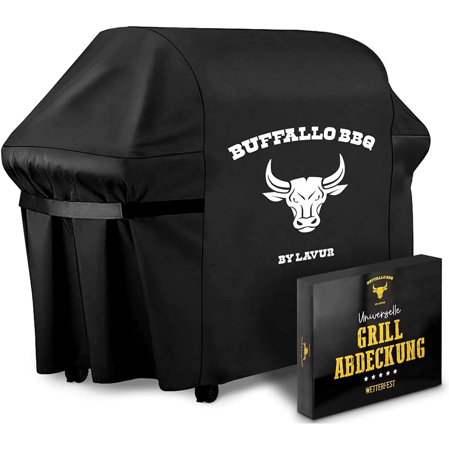 Lavur BUFFALO BBQ Grillabdeckung 147×61×122 cm Wasserdicht & Windfest