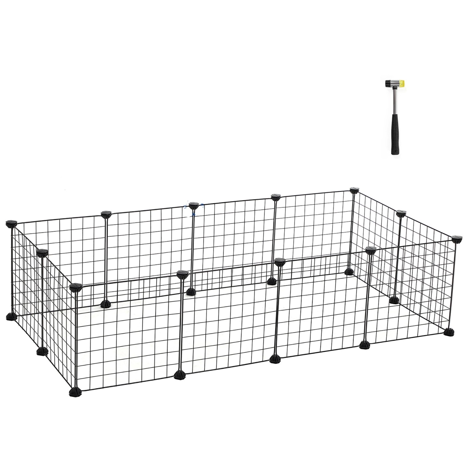 Feandrea Freilauf 143 cm x 73 cm x 46 cm Weiß