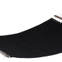 Schwarze ebuy24 Marbella Hängematte für den Garten zum Entspannen.
