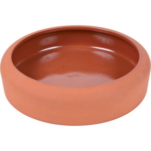 Trixie Keramiknapf, 600ml, mit abgerundetem Rand für Kleintiere.