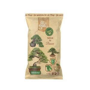 Dr.Soil Substrat für Bonsai, 1L Beutel für Hydrokultur & gesunde Pflanzen.