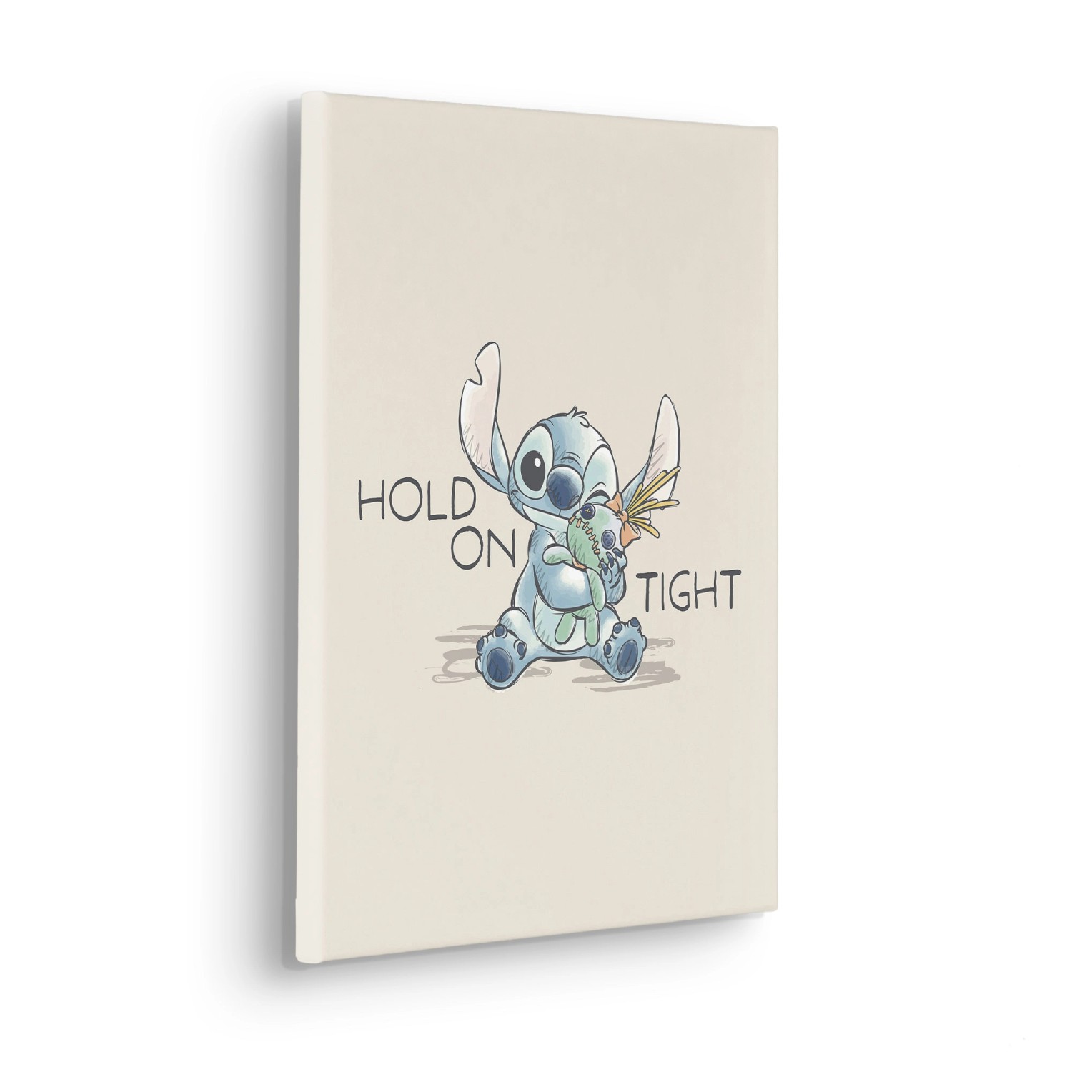 Komar Keilrahmenbild Disney Lilo and Stitch Hold On Tight 30 cm x 40 cm günstig online kaufen