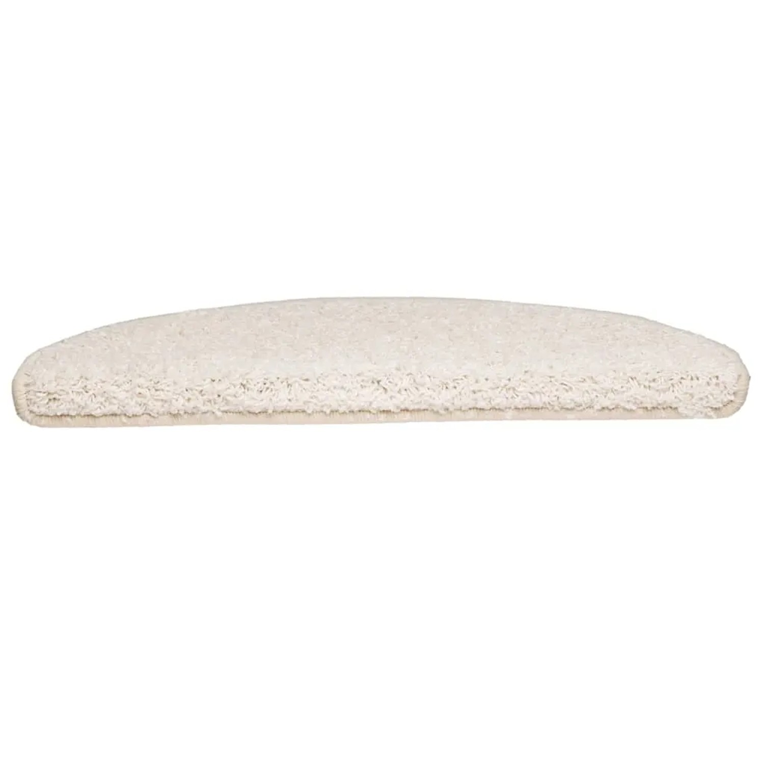 vidaXL Stufenmatten 15 Stk 65x21x4 cm Weiß Halbrund Groß 133906_5