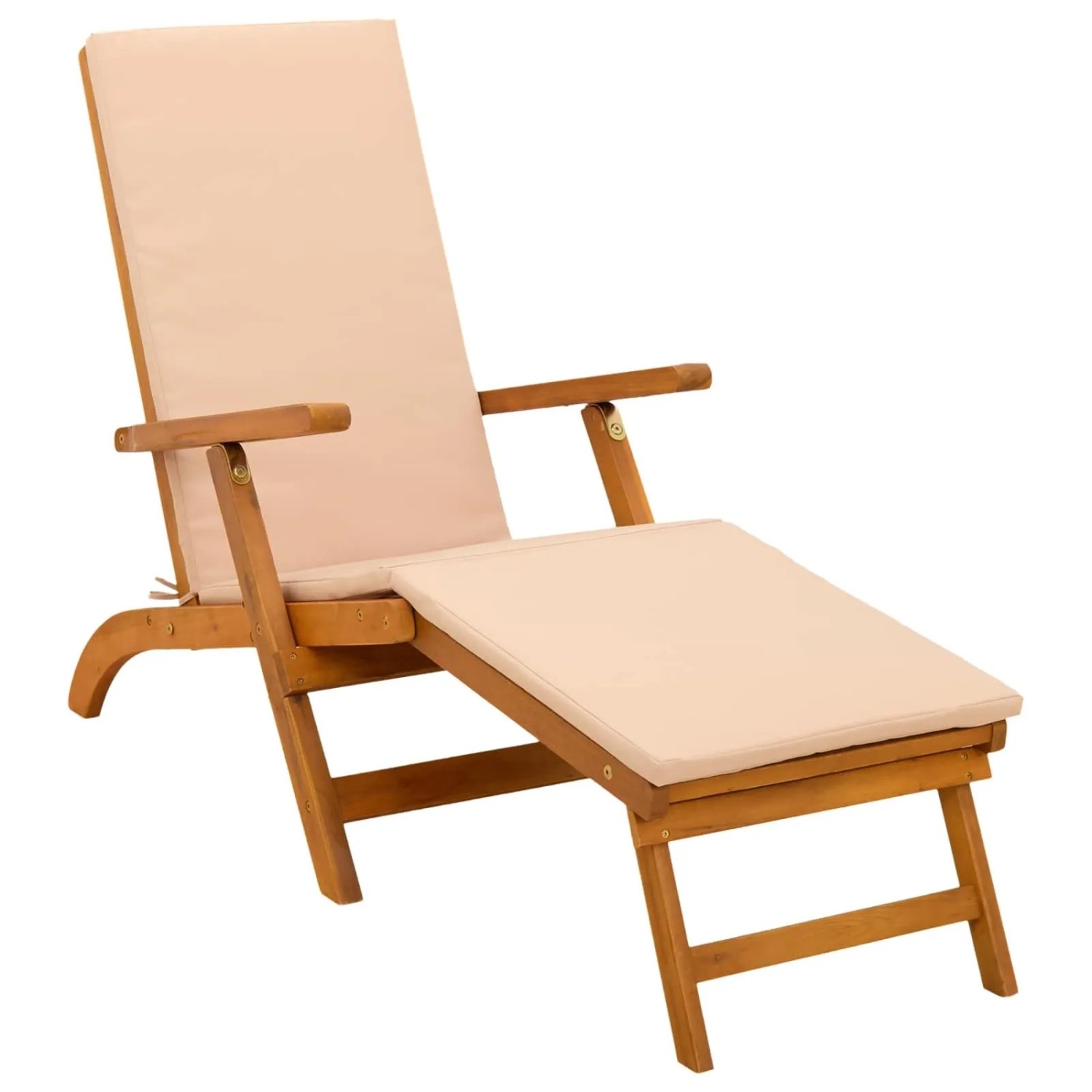 vidaXL Liegestuhl Verstellen und Klappen 55 x 146 x 91 cm 42025003