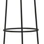 Schwarze Näve Stehleuchte Stelo, 128,5 cm hoch, mit Glaskugel im Industrial Style.