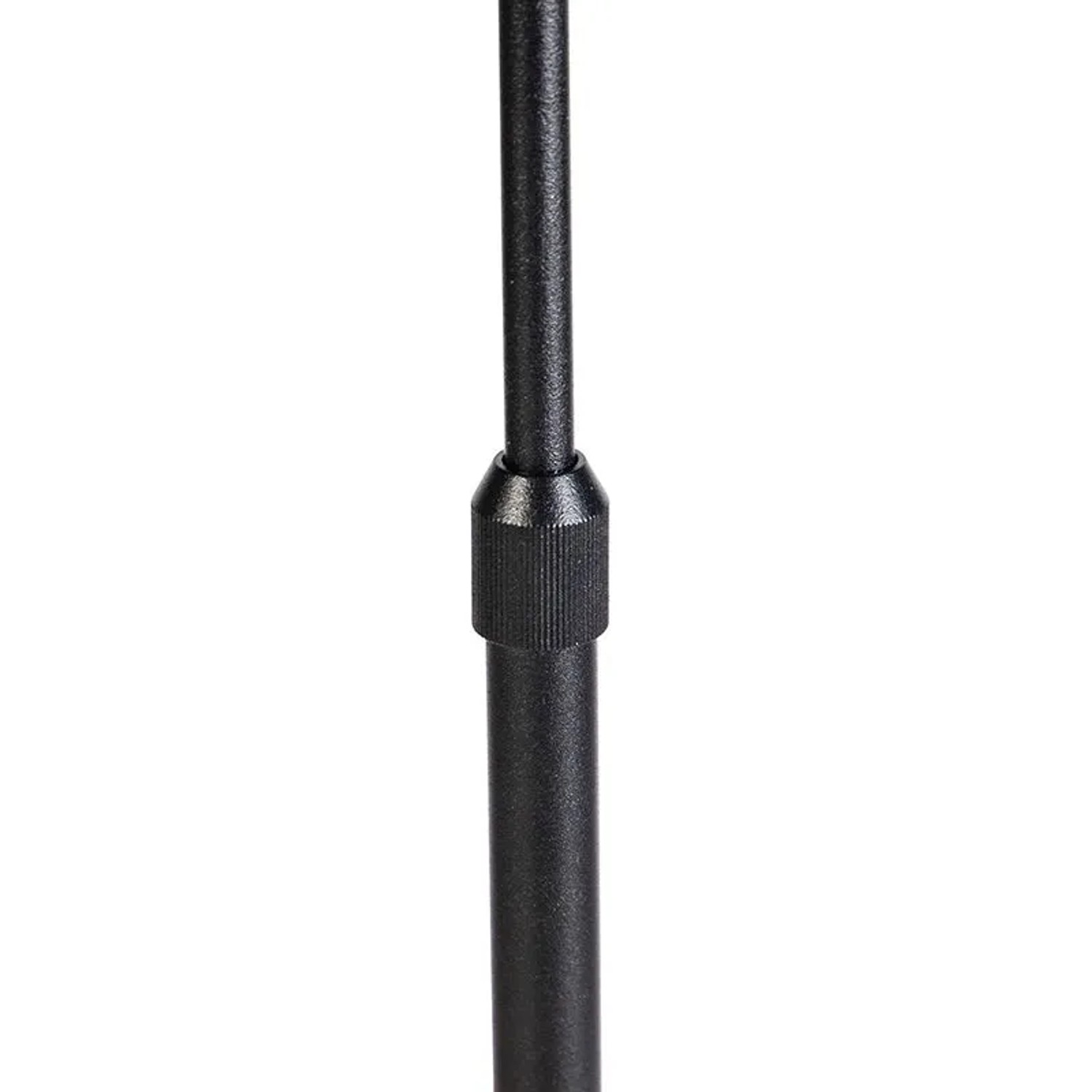 Detailaufnahme: Schwarzes, verstellbares Gestell der QAZQA Stehlampe Parte.