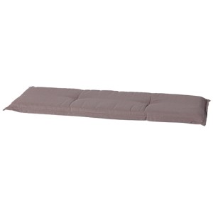 Madison Bankauflage Panama Taupe, 120 cm, für Gartenbänke & Outdoor-Sitzgelegenheiten.
