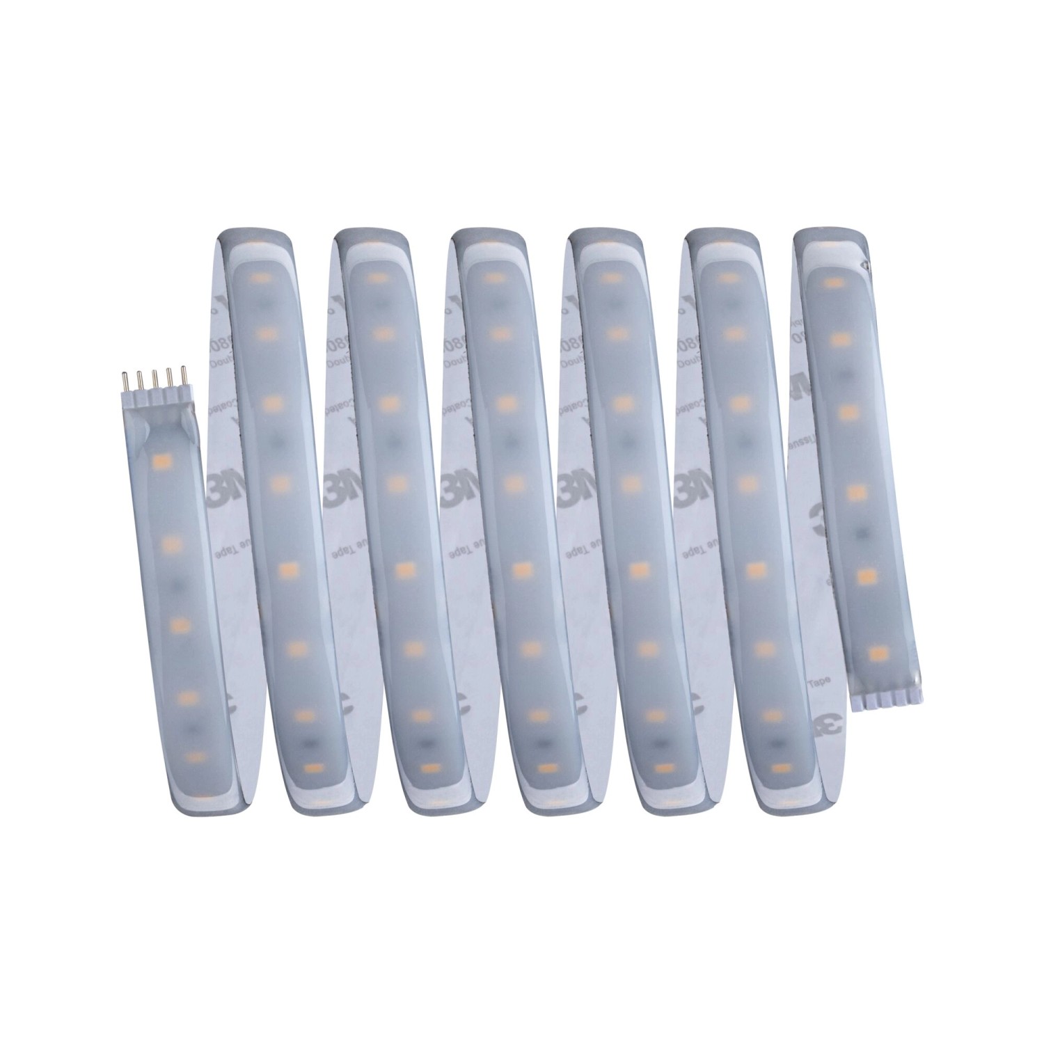 Paulmann MaxLED 500 LED-Streifen, 2,5m, warmweiß, beschichtet, flexibel und kürzbar.