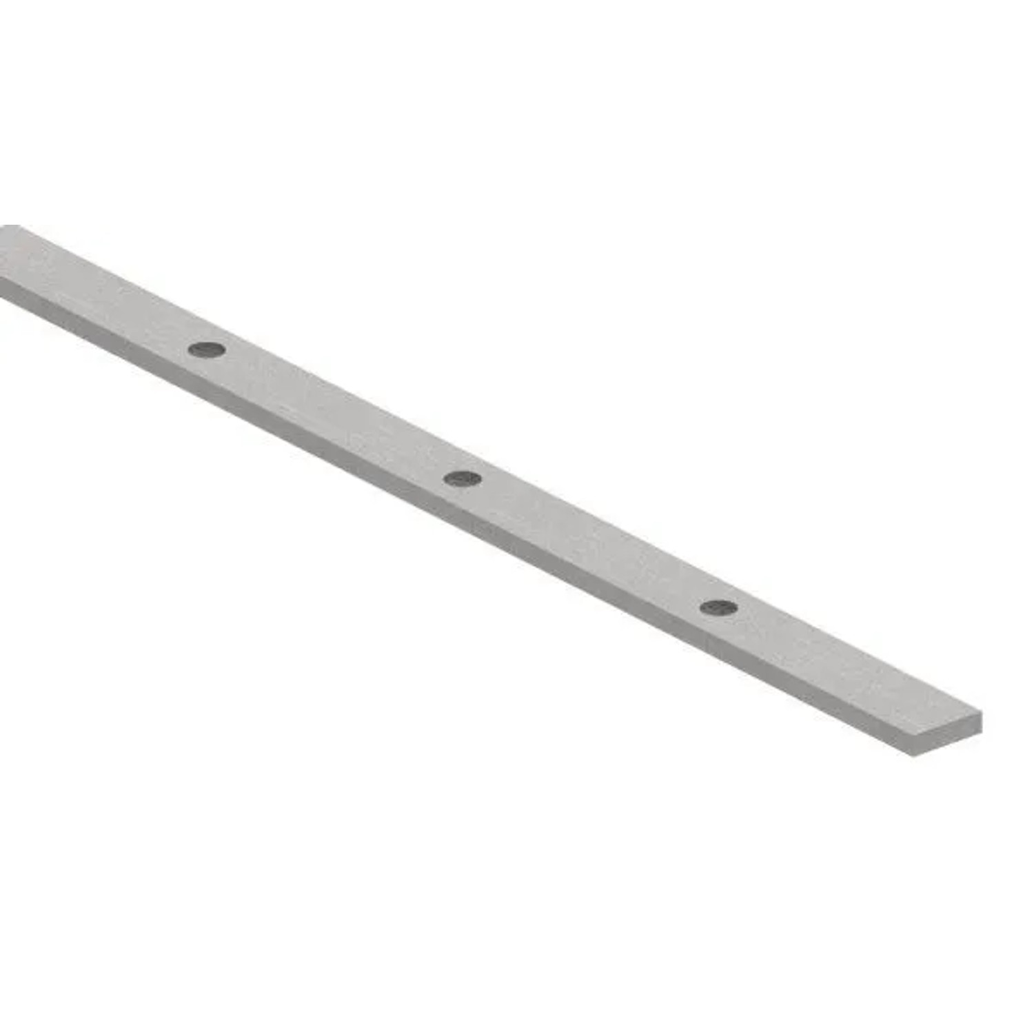 FeNau Lochleiste Stahl Roh 30 X 8 mm Für Stab Ø 12 mm L 2 m Lochabstand 132 mm
